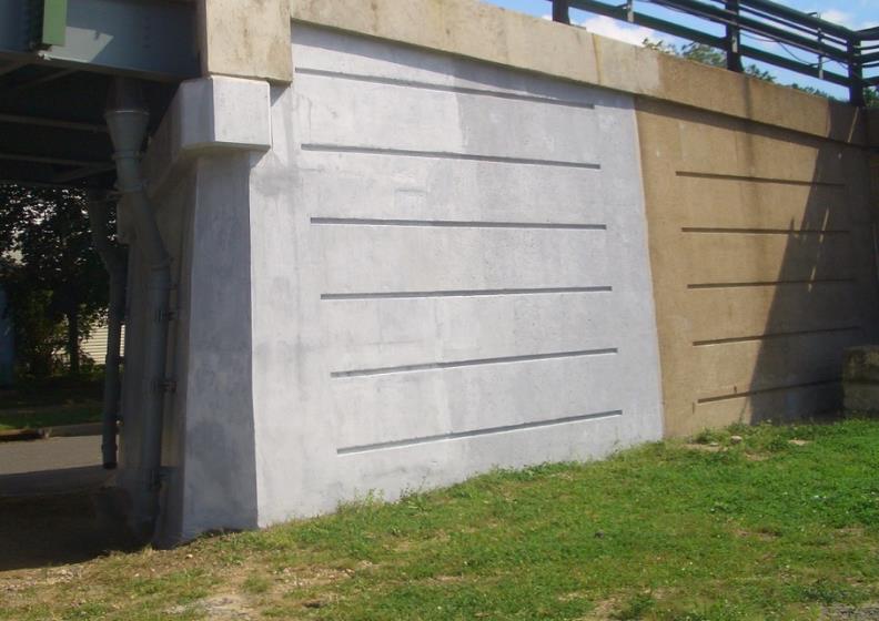 Self-cleaning, salt-resistant infrastructure